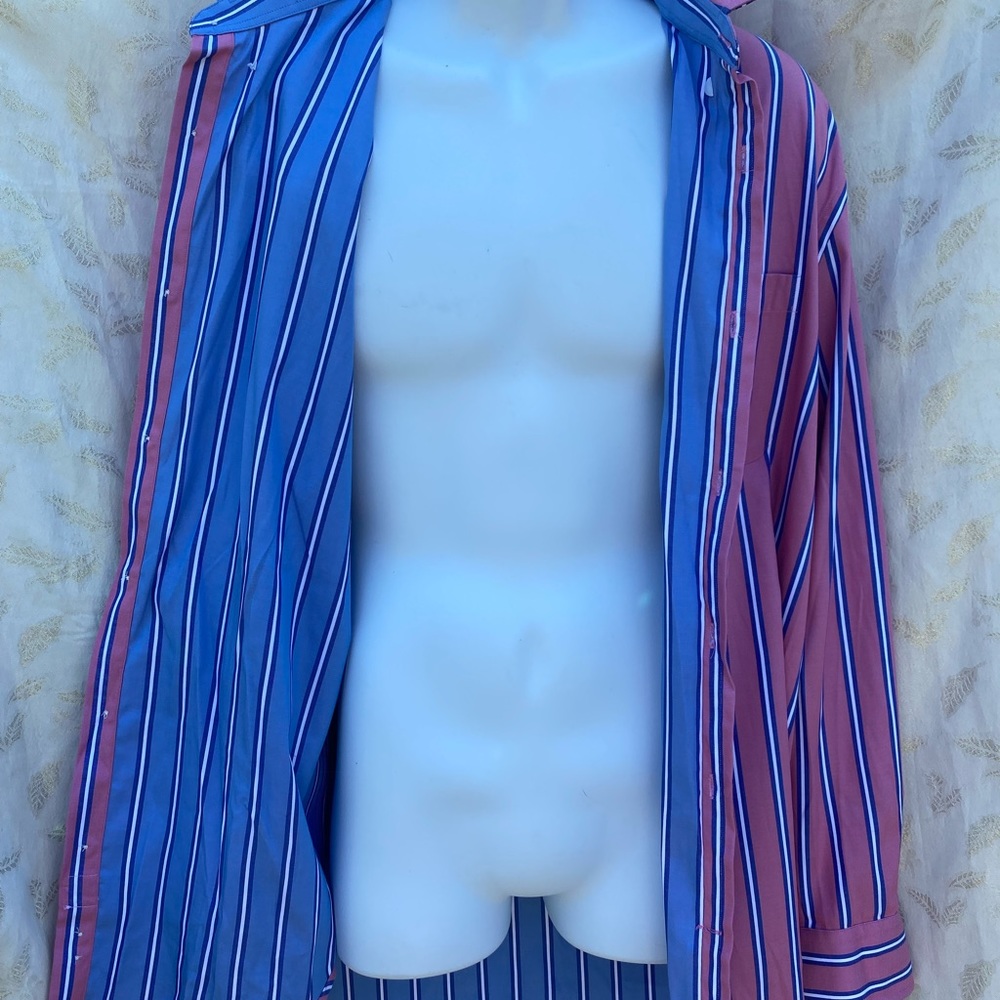 LINCS Size XL button down collared 100% cotton - Picture 8 of 10